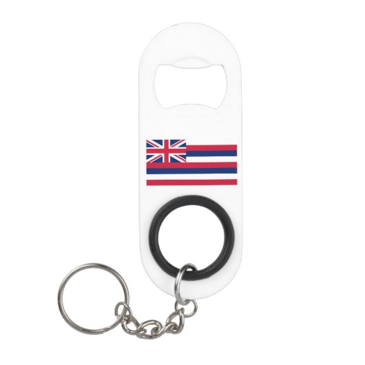 Hawaii Staatsvlag Mini Flessenopener (Voorkant)