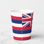 Hawaii Staatsvlag Papieren Bekers (Rechts)