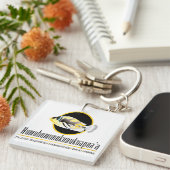 Hawaii State Fish - Humuhumunukunukuapua'a Sleutelhanger (Voorkant Rechts)