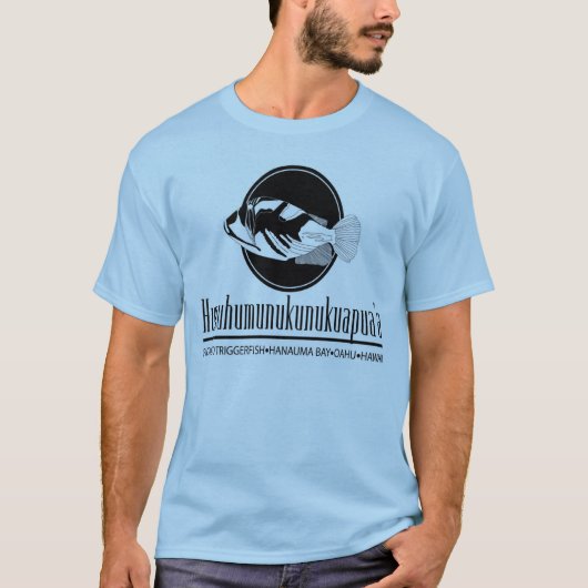 Hawaii State Fish - Humuhumunukunukuapua'a T-shirt (Voorkant)