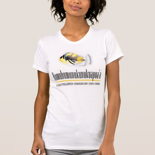 Hawaii State Fish - Humuhumunukunukuapua'a T-shirt (Voorkant)
