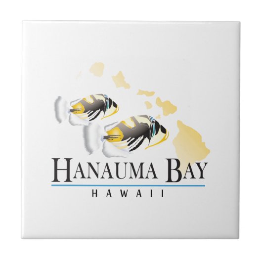 Hawaii State Fish - Humuhumunukunukuapua'a Tegeltje (Voorkant)