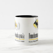 Hawaii State Fish - Humuhumunukunukuapua'a Tweekleurige Koffiemok (Center)