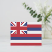 Hawaii State Flag Aloha State Union Jack Briefkaart (Staand voorkant)