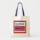 Hawaii State Flag Design Budget Canvas Bag Tote Bag (Voorkant)
