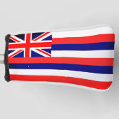 Hawaii State Flag Golf Head Hoesje Golfheadcover (Voorkant)