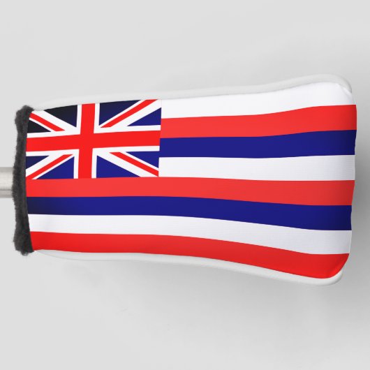 Hawaii State Flag Golf Head Hoesje Golfheadcover (Voorkant)