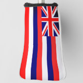 Hawaii State Flag Golf Head Hoesje Golfheadcover (Draai 90)