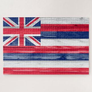 Hawaii State Flag Grunge Legpuzzel