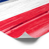 Hawaii State Flag Grunge Poster (Hoek)