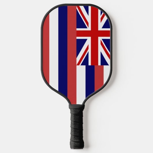 Hawaii State Flag Pickleball Paddle (Voorkant)