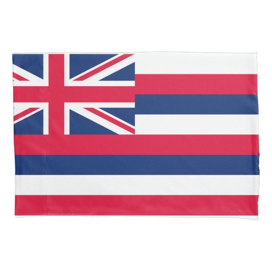 Hawaii State Flag Print Patriot Kussensloop (Voorkant)