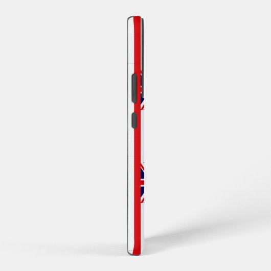 Hawaii State Flag Tegel Patroon rood wit en blauw Samsung Galaxy Hoesje (Rechterkant)