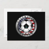 Hawaii State Generation X American Soccer Briefkaart (Voorkant / Achterkant)