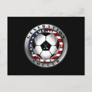 Hawaii State Generation X American Soccer Briefkaart