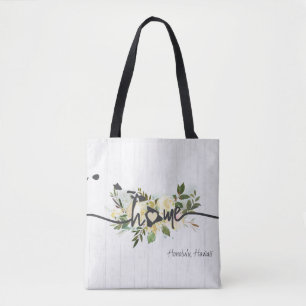 Hawaii State gepersonaliseerde uw rustieke thuisst Tote Bag