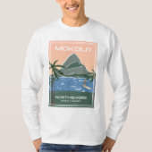 Hawaii State Park Grafisch T-shirt - Mokoli'i (Voorkant)