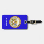 Hawai'i State Seal Bagagelabel (Voorkant horizontaal)