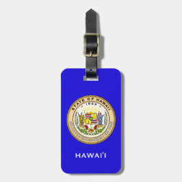 Hawai'i State Seal Bagagelabel
