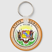 Hawaii State Seal Sleutelhanger (Voorkant)