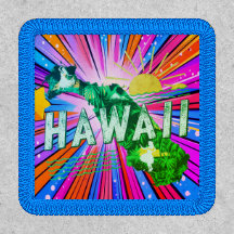 Hawaii State Travel Patch