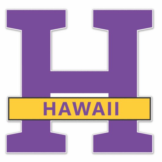 Hawaii Sticker (Voorkant)