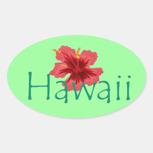 Hawaii sticker (Voorkant)