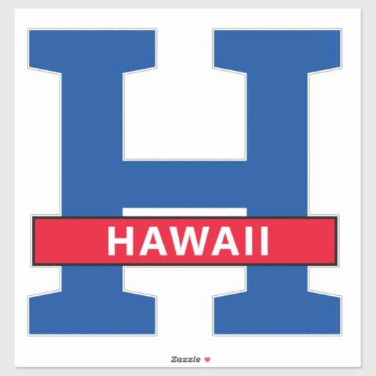 Hawaii Sticker (Vel)