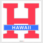 Hawaii Sticker (Vel)