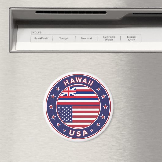 Hawaii sticker, Hawaii, Verenigde Staten van Ameri Magneet (Insitu (Vaatwasser))