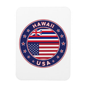 Hawaii sticker, Hawaii, Verenigde Staten van Ameri Magneet