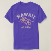 Hawaii  strand Aloha TShirt (Design voorkant)