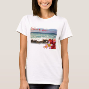 Hawaii strand dames shirt