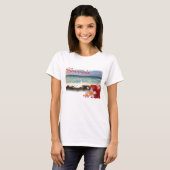 Hawaii strand dames shirt (Voorkant volledig)