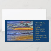 Hawaii strand foto uitnodiging (Voorkant / Achterkant)