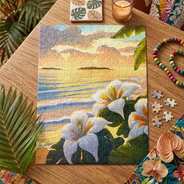 Hawaii strand landschap legpuzzel