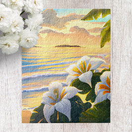 Hawaii strand landschap legpuzzel