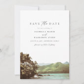 HAWAII  strand op het eiland Save the Date Kaart (Voorkant)