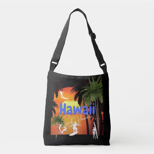 Hawaii Strand Surf Winkel Crossbody Tas (Voorkant)