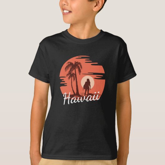 Hawaii Strand T-shirt (Voorkant)