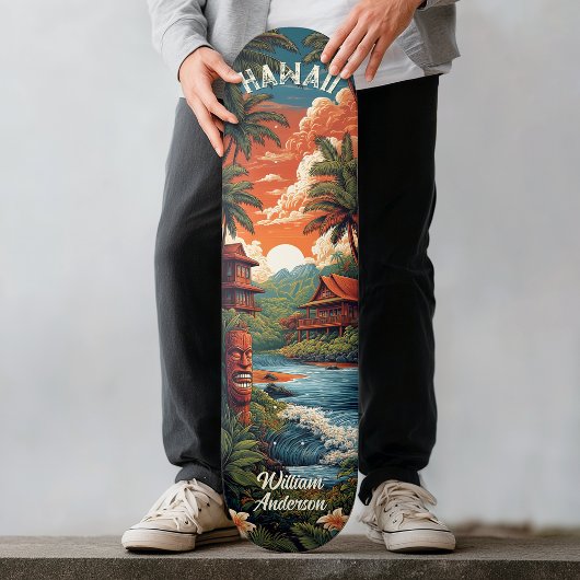 Hawaii Strandhuis Persoonlijk Skateboard