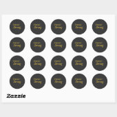 Hawaii Strong Ronde Sticker (Vel)
