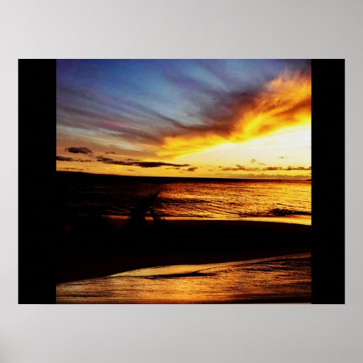 HAWAII SUGAR BEACH POSTER (Voorkant)