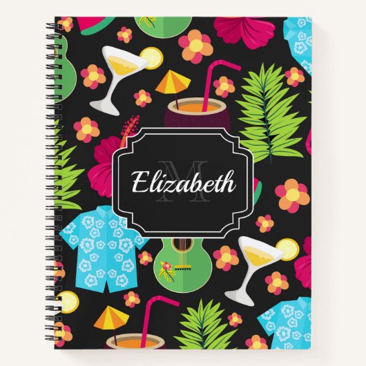 Hawaii Summer Pattern Notitieboek (Voorkant)
