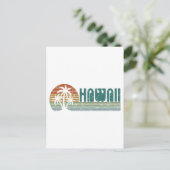 Hawaii Summer Vacation Hawaii Trip Tropical Briefkaart (Staand voorkant)