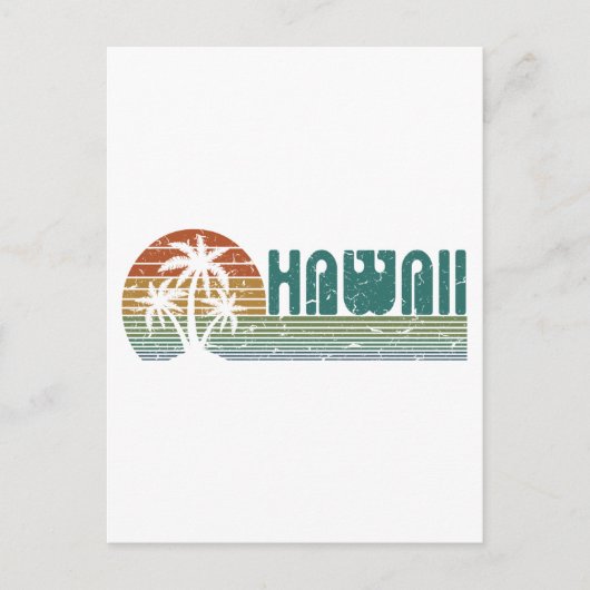 Hawaii Summer Vacation Hawaii Trip Tropical Briefkaart (Voorkant)