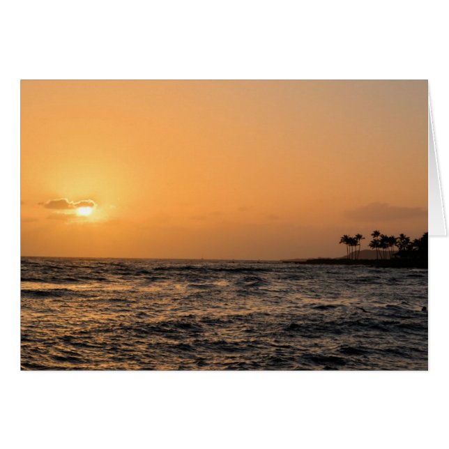 Hawaii Sunset (Voorkant Horizontaal)