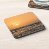 Hawaii Sunset Bier Onderzetter (Linkerzijde)