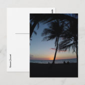 Hawaii Sunset Briefkaart (Voorkant / Achterkant)