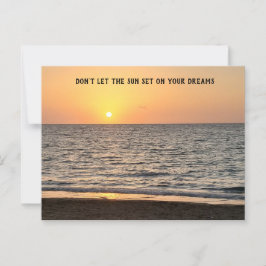 Hawaii Sunset Briefkaart
